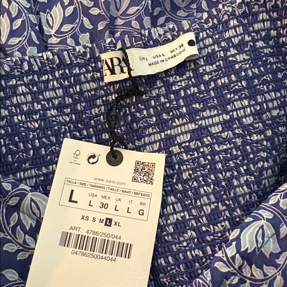 NWT ZARA Blogger Fave A-Line Dress with Balloon Sleeves - Picture 10 of 12